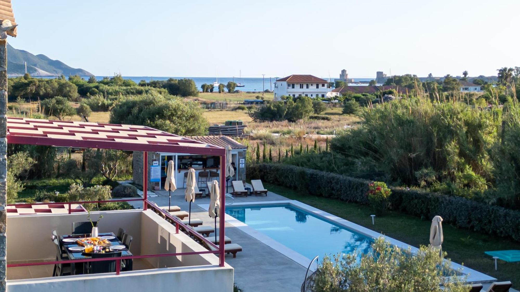Aparthotel Abeloessa Methonian Hospitality Exterior foto
